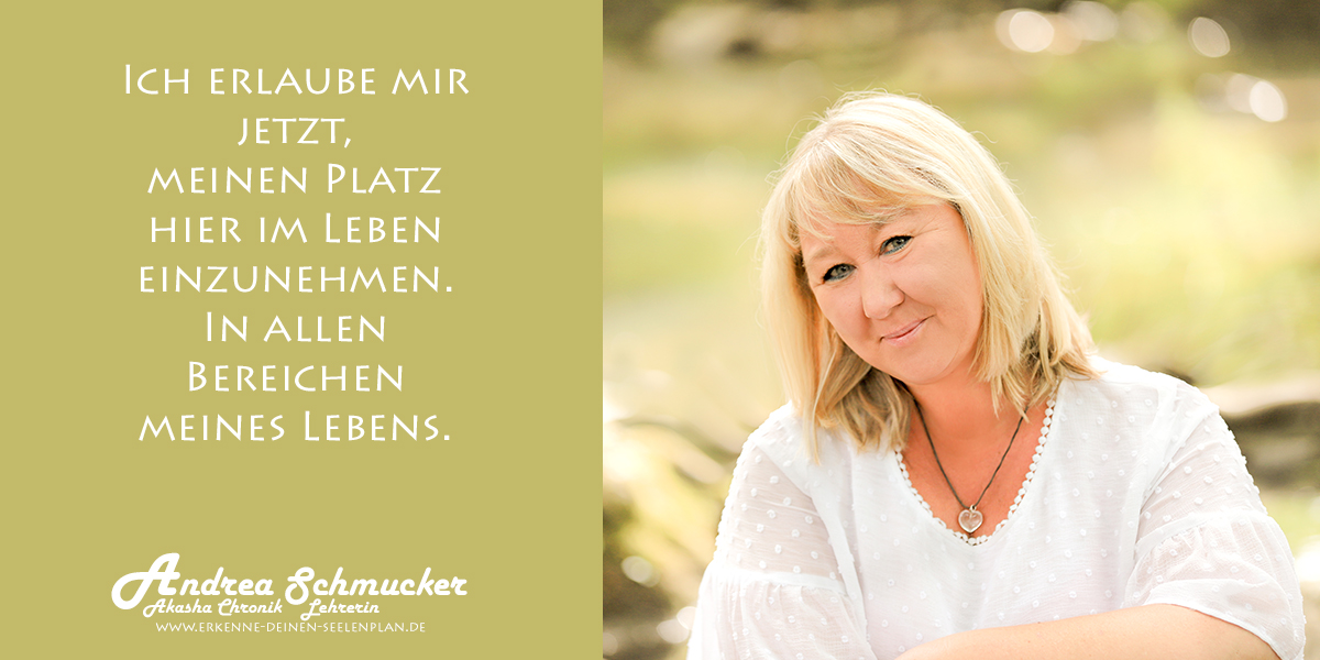 Platz im Leben einnehmen
