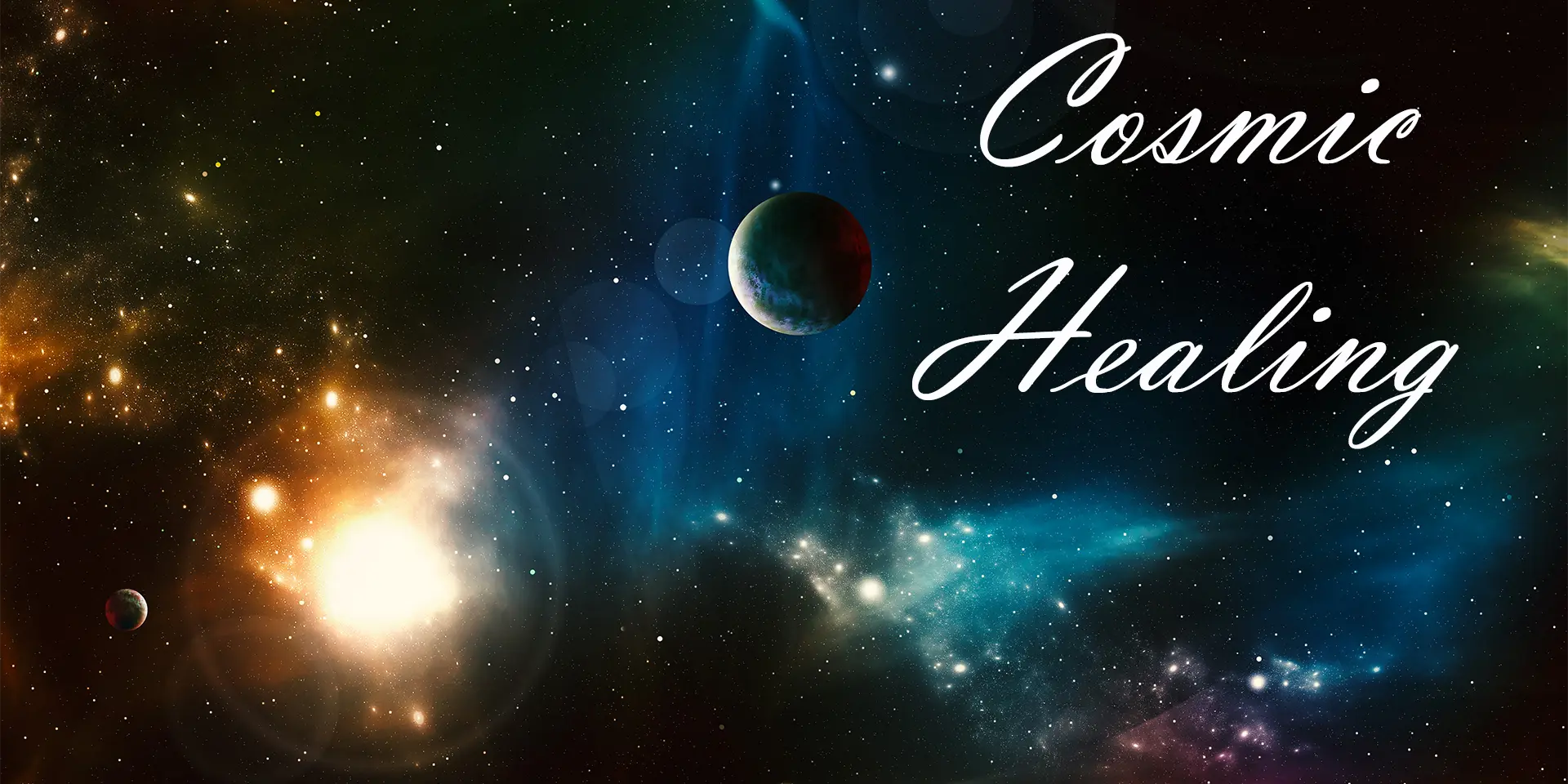 Cosmic Healing | Andrea Schmucker Cosmic Healing – Sternenhimmel mit Planeten